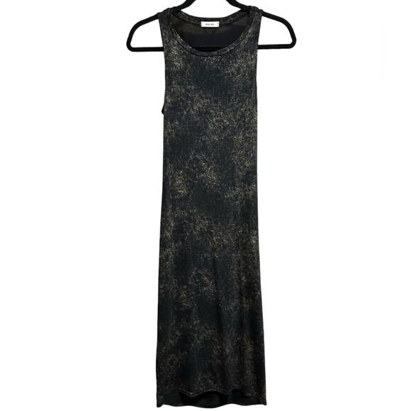 Mod Ref Abstract Pattern Midi Tank Dress with Open Back Detail Size Medium - Picture 1 of 3